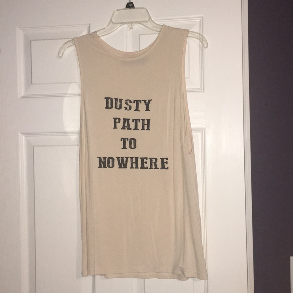 Dusty Path To Nowhere Tank Top